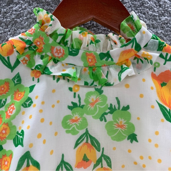 Vintage 1970’s Floral Maxi Dress - Picture 9 of 15